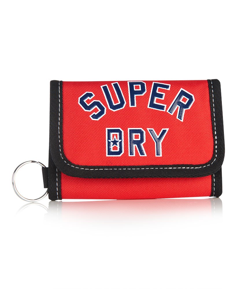 Superdry - Superstar wallet สีแดง