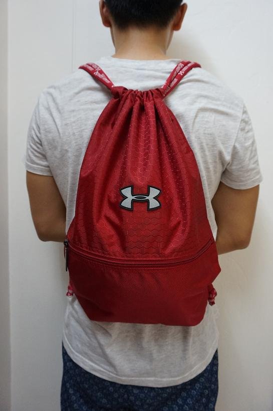 Under Armour - Drawstring Backpack - Black (ดำ) thumbnail 36