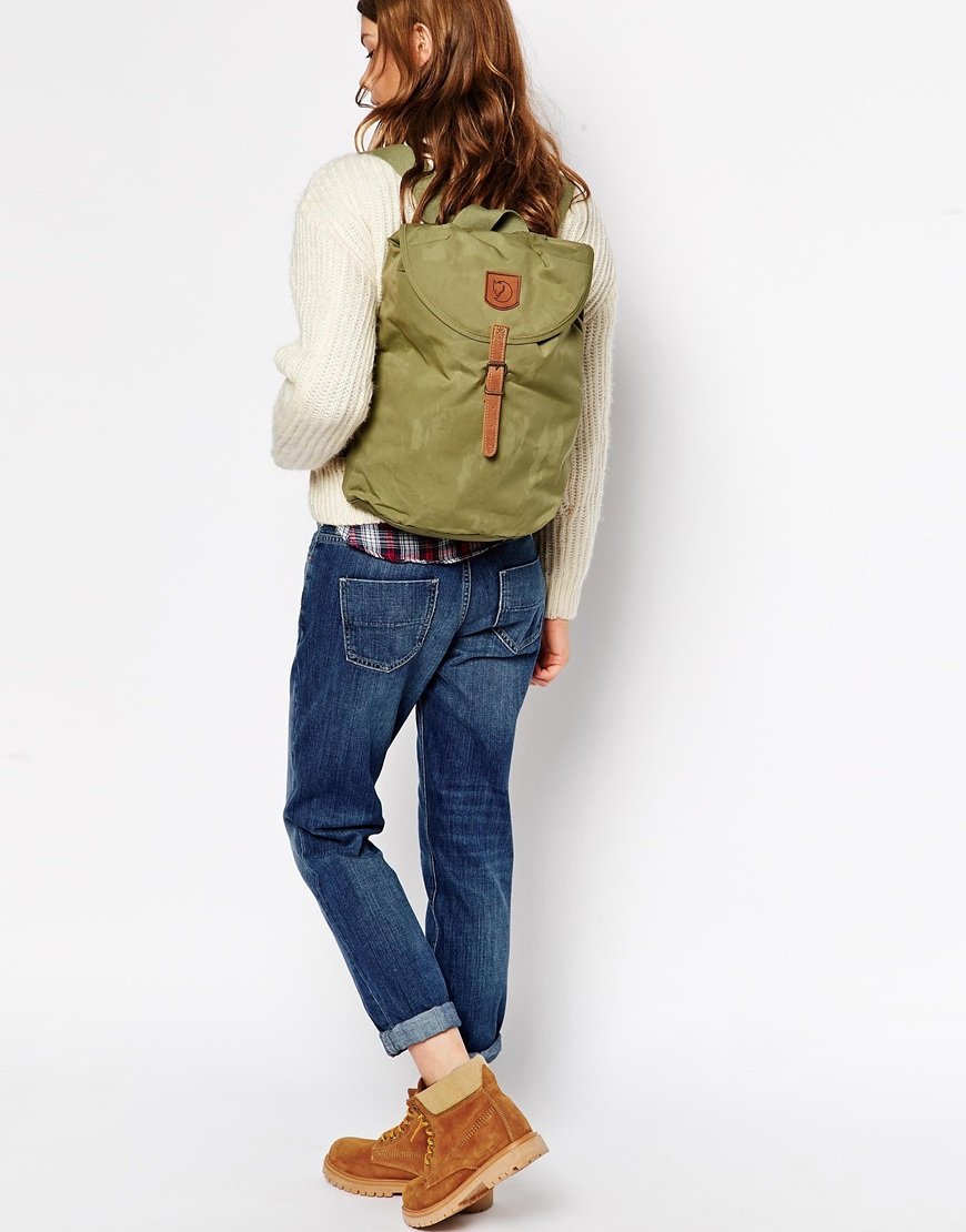 Fjallraven -Greenland Backpack Dark Olive สีเขียวเข้ม thumbnail 9