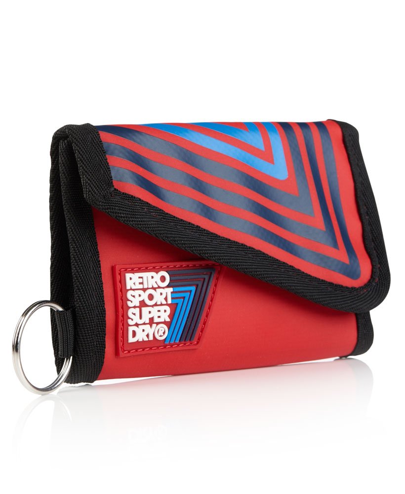 Superdry - Retro Sport No.7 ทรงตั้ง สีแดง