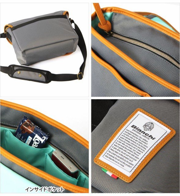 Bianchi - LBTC-03 : A4 Messenger Black x Black (สีดำ/ ขอบหนังสีดำ) thumbnail 10